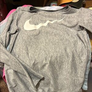 Gray Nike kids  Top